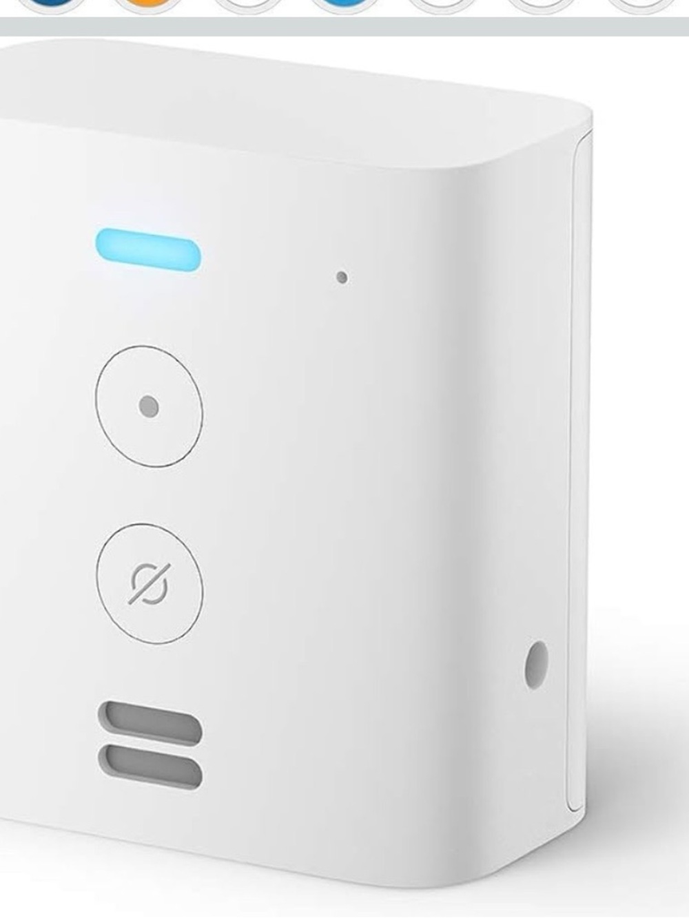 Amazon Echo Flex Smart Plug-In Speaker - White - Picture 3 of 12